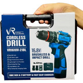 دریل شارژی 16.8 ولت براشلس ویوارکس VR1610V-21BL