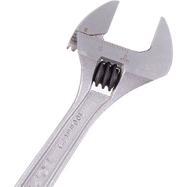 آچار فرانسه ۴ اینچ صنعتی تاپ تول TOPTUL - AMAB1710